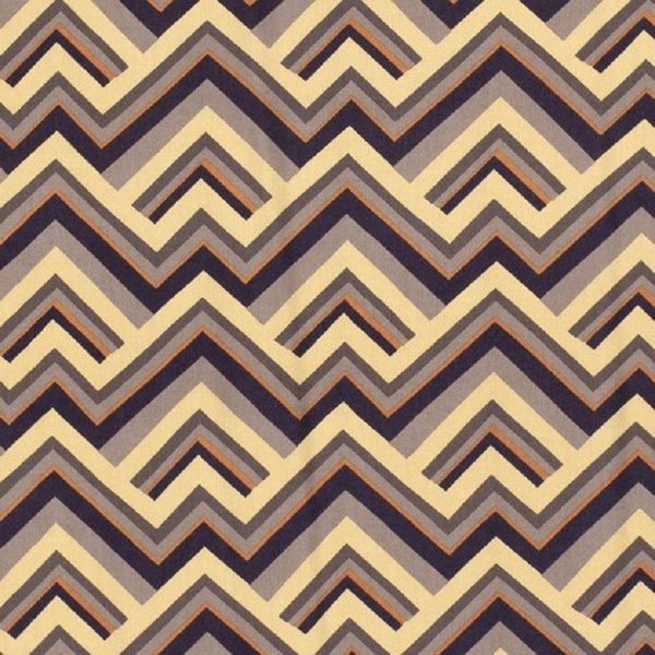 TISSU POPELINE VICOSE TWILL ZIG ZAG GRIS BEIGE