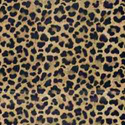 TISSU SUEDE IMPRIMÉ LÉOPARD SAVANE