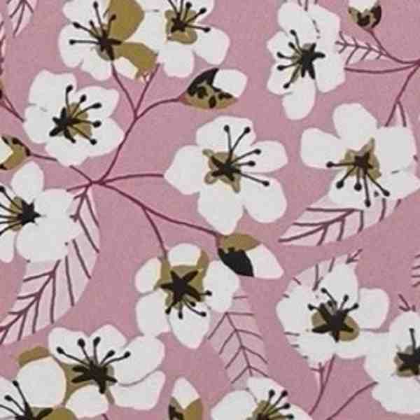 TISSU MFTA COTON MIYU ROSE
