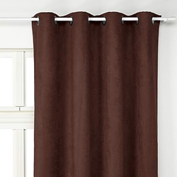 TISSU SUEDINE MARRON