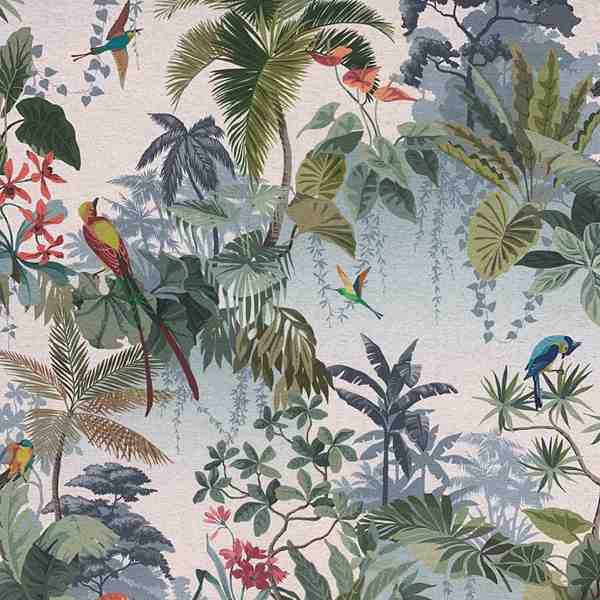 TISSU TOILE JUNGLE PANORAMIQUE AMZONIA 280CM 