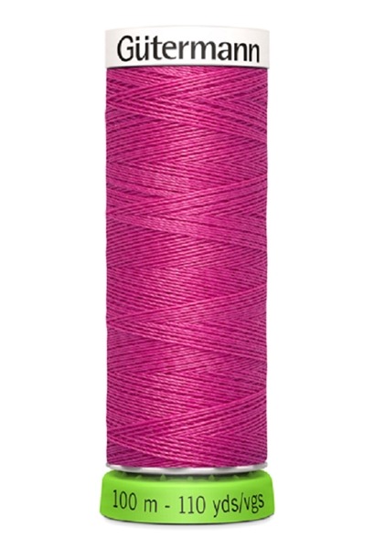 FIL POUR TOUT COUDRE 100M RECYLCLÉ ROSE FUSCHIA