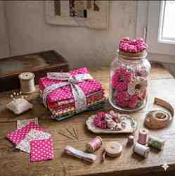 LOT SURPRISE DE COUPONS DE TISSUS 1KG