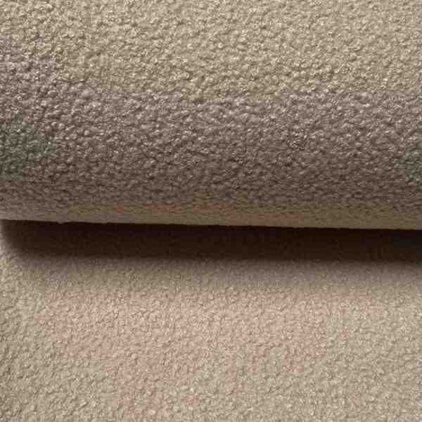 TISSU BOUCLETTE UNI ECRU