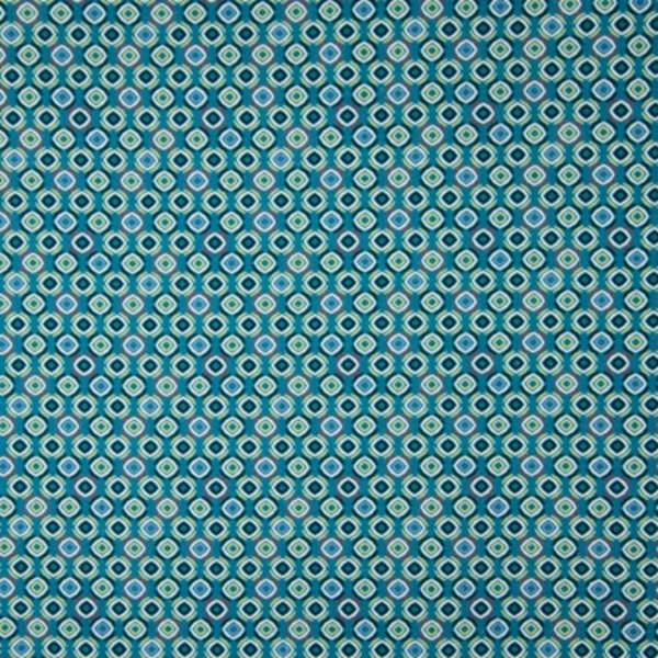 COTON OEKO-TEX DIAMANT TURQUOISE