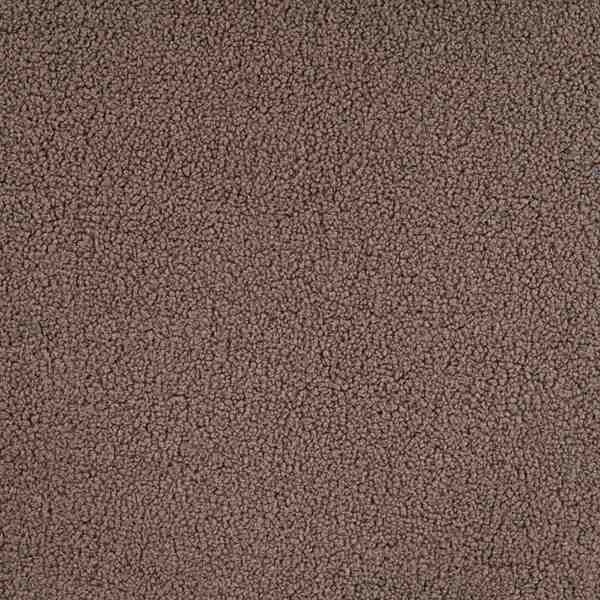 TISSU SOFT TEDDY BOUCLETTE MARRON TAUPE