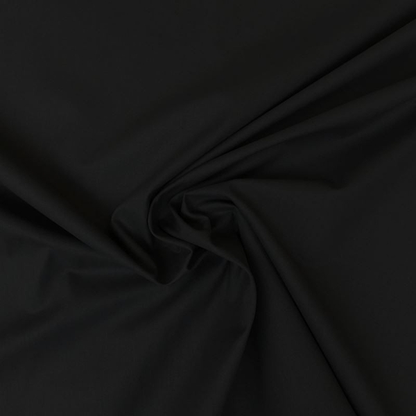 TISSU COTON TOILE A DRAP NOIR OEKOTEX
