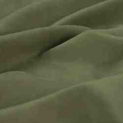 TISSU CUPRO UNI VERT KAKI 