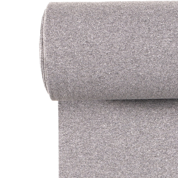 TISSU BORD-COTE RECYCLE OEKO-TEX GRIS ARIZONA