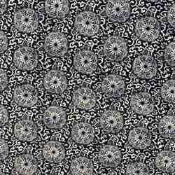 TISSU COTON PARANGA MANDALA BLEU