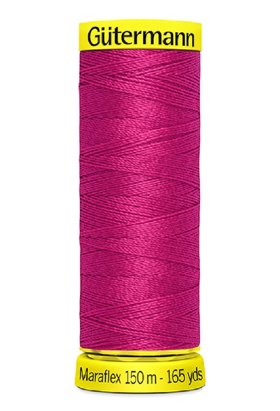 FIL GUTERMANN MARAFLEX ELASTIQUE150M ROSE FUSCHIA