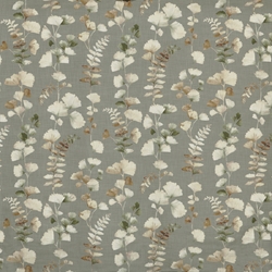 TISSU COTON IMPRIME PRESTIGIOUS GINKO VERT