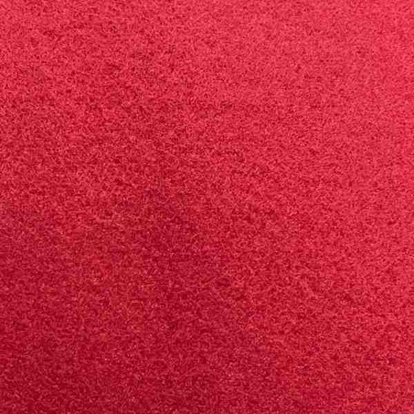 TISSU LODEN POLYESTER ROUGE