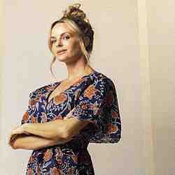 TISSU COTON IMPRIMÉ MOTIFS FLORAUX INDIENS BLEU