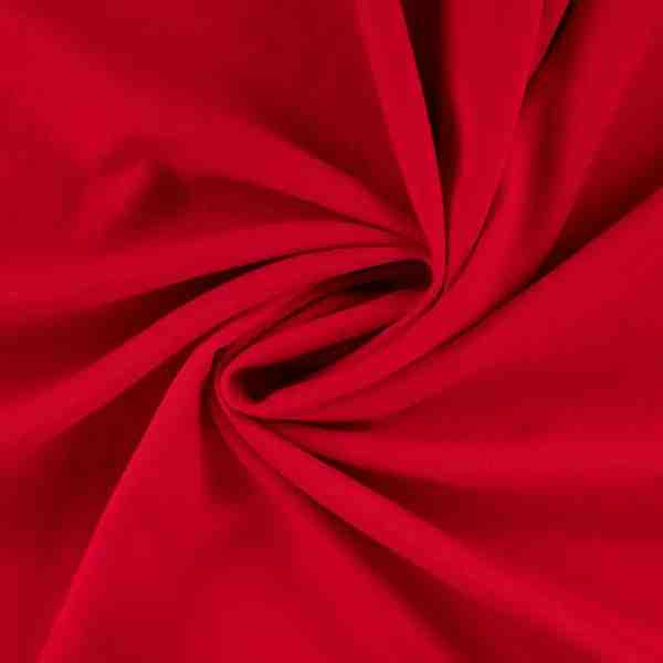 TISSU VISCOSE UNIE ROUGE