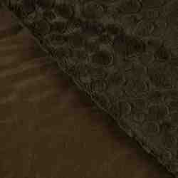 TISSU TOUT DOUX FOURRURE PASTILLE KAKI