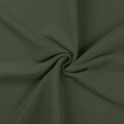 TISSU BORD COTE VERT KAKI