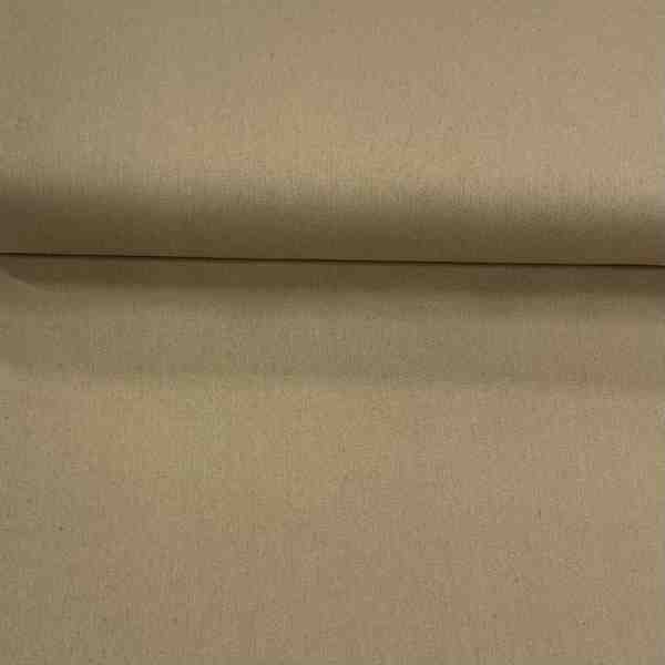 TISSU TOILE DE JEAN DENIM BEIGE FONCE