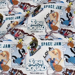 TISSU COTON LOLA BUNNY SPACE JAM