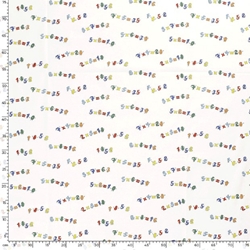 TISSU POPELINE COTON MULTIPLICATIONS EN COULEUR