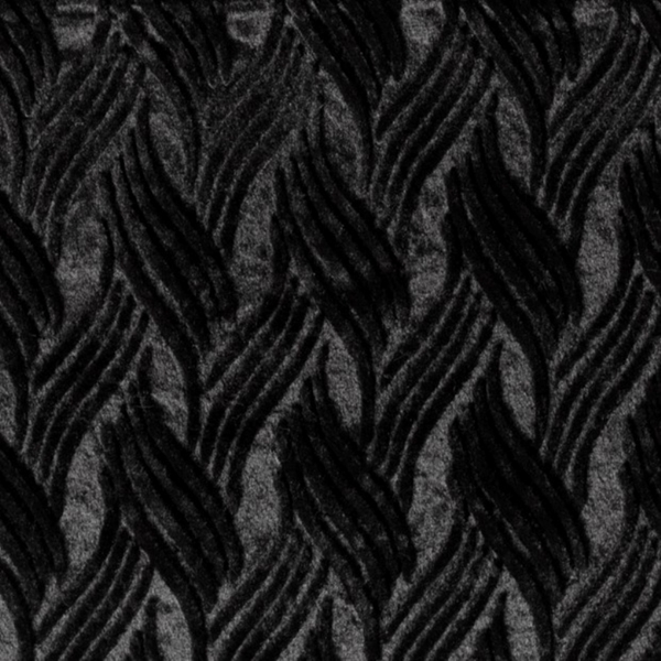 TISSU FAUSSE FOURRURE DOUCE NOIR