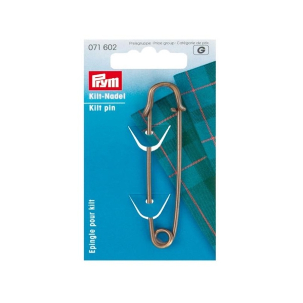 Epingle pour kilt laiton inoxydable 76 mm laiton 