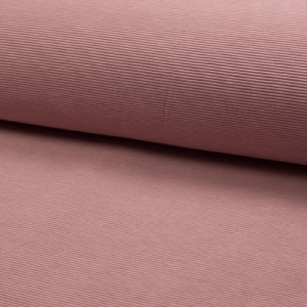 TISSU JERSEY OTTOMAN VIEUX ROSE