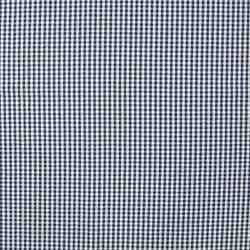 TISSU SEERSUCKER � CARREAUX BLEU MARINE