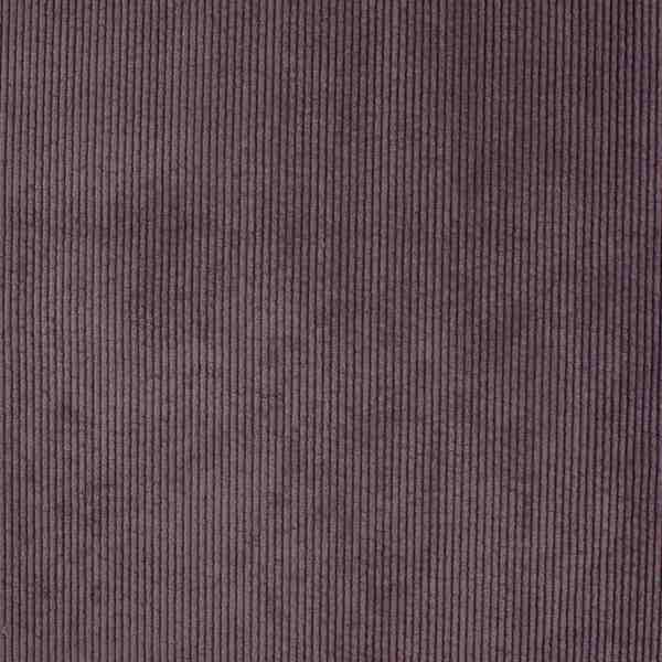 TISSU VELOURS COTELE MAUVE