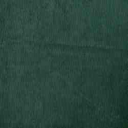  TISSU VELOURS GROSSE COTE VERT BOUTEILLE
